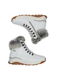 Rieker Revolution Lifestyle Botki W0063-80 Biały. Kolor: biały. Materiał: skóra #5