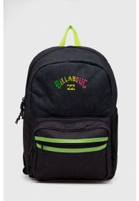 Billabong plecak męski kolor niebieski duży z aplikacją. Kolor: niebieski. Materiał: materiał. Wzór: aplikacja #1