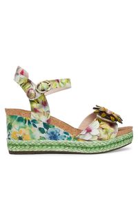 Laura Vita Sandały Facyo 75 Zielony. Kolor: zielony. Materiał: skóra #1