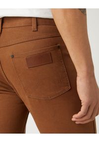 Wrangler - WRANGLER LARSTON MĘSKIE SPODNIE JEANSOWE JEANSY DŻINSY BISON W18S9328E