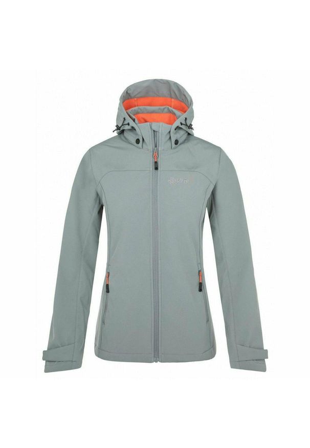Damska kurtka softshell Kilpi RAVIA-W. Kolor: szary. Materiał: softshell. Sport: turystyka piesza