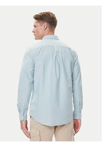 TOMMY HILFIGER - Tommy Hilfiger Koszula Solid Heritage MW0MW35774 Zielony Regular Fit. Kolor: zielony. Materiał: bawełna #2