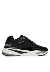 Sneakersy Just Cavalli. Kolor: czarny