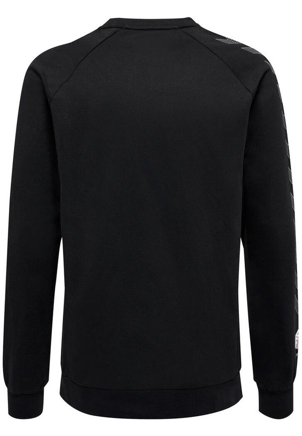 Bluza piłkarska męska Hummel Move Grid bawełniana. Kolor: czarny. Materiał: bawełna. Sport: piłka nożna
