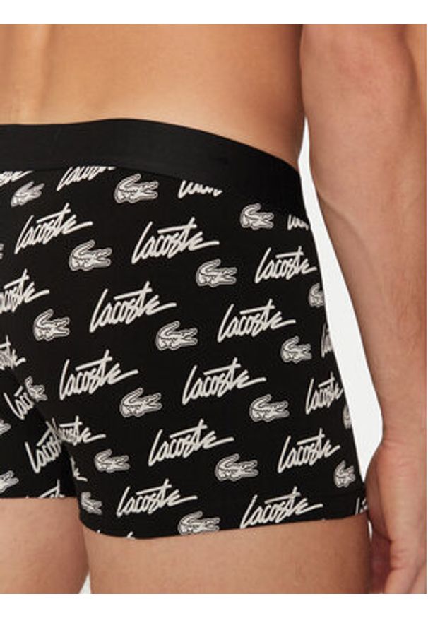 Lacoste Bokserki 5H4743 Czarny. Kolor: czarny. Materiał: bawełna