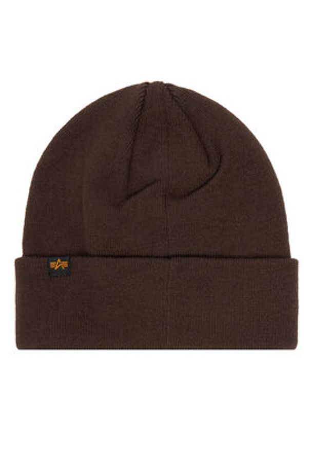 Alpha Industries Czapka 168910 Brązowy. Kolor: brązowy. Materiał: akryl