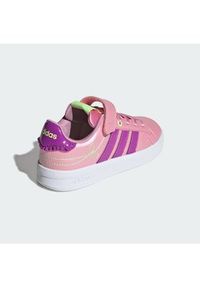 Adidas - adidas Sneakersy Grand Court 3.0 Girls Shoes Children KI1755 Różowy. Kolor: różowy. Materiał: skóra #6