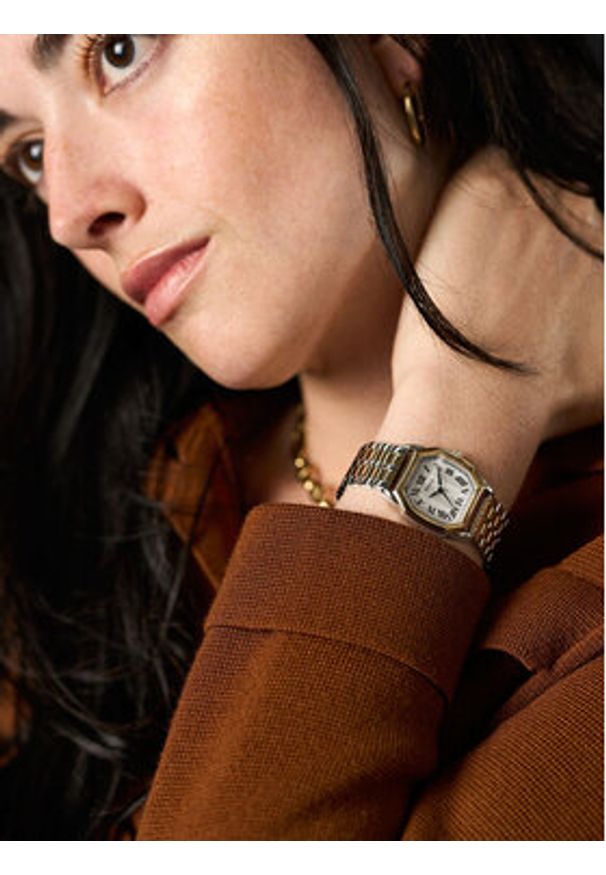 Fossil Zegarek Harlow ES5362 Złoty. Kolor: złoty
