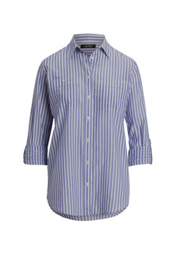 Lauren Ralph Lauren - LAUREN RALPH LAUREN Koszula 200970150001 Niebieski Relaxed Fit. Kolor: niebieski. Materiał: bawełna