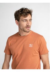 Petrol Industries T-Shirt M-1030-TSR609 Pomarańczowy Regular Fit. Kolor: pomarańczowy #5