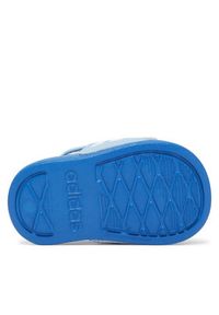 Adidas - adidas Sandały adilette Estrap JR5327 Błękitny. Kolor: niebieski