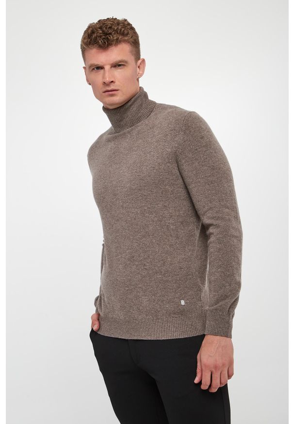 Liu Jo - Golf męski z kaszmirem LIU JO. Typ kołnierza: golf. Materiał: kaszmir