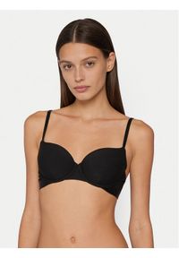 TOMMY HILFIGER - Tommy Hilfiger Biustonosz z fiszbiną UW0UW06529 Czarny. Kolor: czarny #1