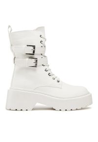 DeeZee Trapery WS5656-01 Biały. Kolor: biały. Materiał: skóra #1