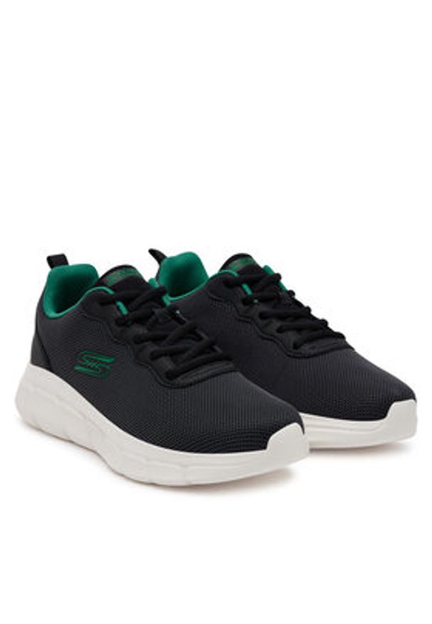 skechers - Skechers Sneakersy Bobs B Flex-Icy Edge 118109/BLK Czarny. Kolor: czarny. Materiał: materiał
