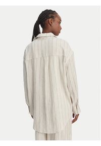 Eleh Koszula SS260271 Écru Relaxed Fit. Materiał: syntetyk #5