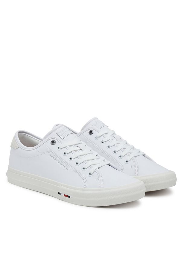 TOMMY HILFIGER - Tenisówki Tommy Hilfiger. Kolor: biały. Styl: street