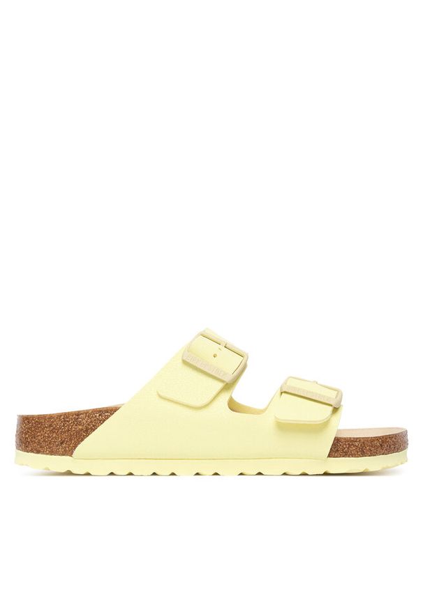 Klapki Birkenstock. Kolor: żółty