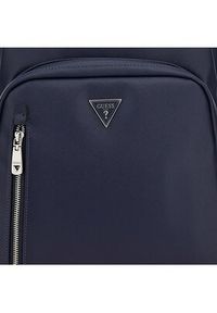 Guess Plecak Certosa Saffiano Smart HMECSA P3241 Granatowy. Kolor: niebieski. Materiał: skóra