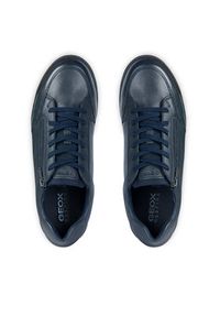 Geox Sneakersy U Cordusio U36FWD 00046 C4002 Granatowy. Kolor: niebieski. Materiał: skóra #4