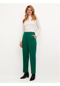 Kaffe Spodnie materiałowe Sakura 10506858 Zielony Relaxed Fit. Kolor: zielony. Materiał: syntetyk #5