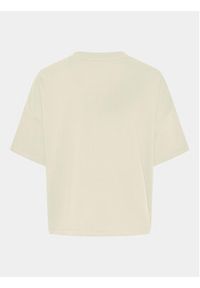 Pieces T-Shirt Chilli Summer 17118870 Écru Loose Fit. Materiał: syntetyk, bawełna