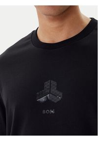 BOSS Longsleeve Mirror Togn 50549414 Czarny Relaxed Fit. Kolor: czarny. Materiał: bawełna. Długość rękawa: długi rękaw #4