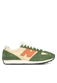 New Balance Sneakersy U471VBA W Zielony. Kolor: zielony. Materiał: zamsz, skóra