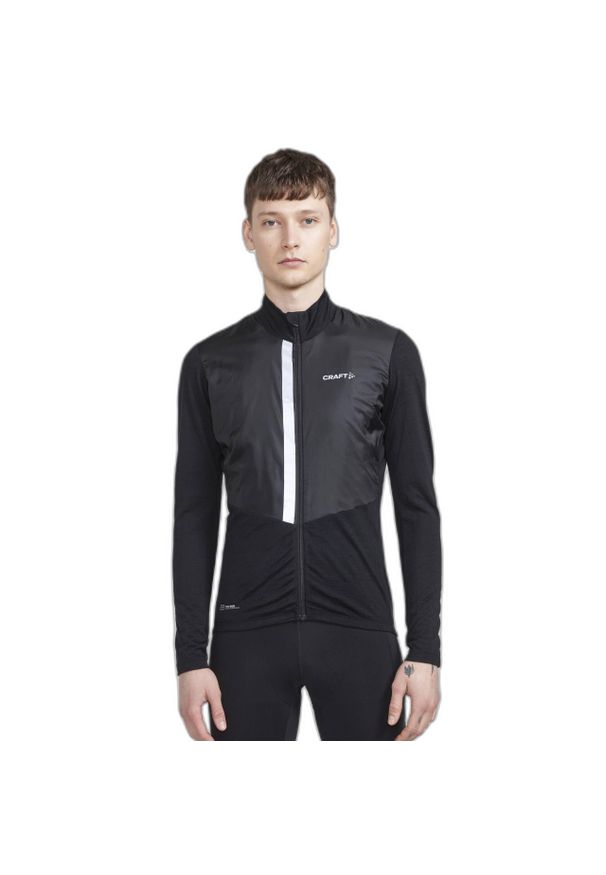 Jersey Craft ADV Subz Wool. Kolor: czarny. Materiał: jersey. Sezon: zima, jesień. Sport: kolarstwo