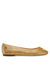 Lauren Ralph Lauren - LAUREN RALPH LAUREN Baleriny 802956767001 Złoty. Kolor: złoty. Materiał: skóra #1