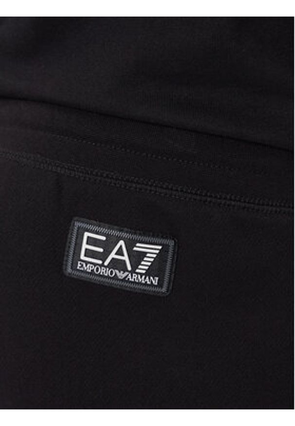 EA7 Emporio Armani Spodnie dresowe 7M000974 AF10377 UC001 Czarny Regular Fit. Kolor: czarny. Materiał: bawełna