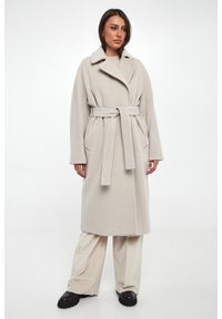 Marella - Płaszcz damski z wełny dziewiczej English MARELLA. Materiał: wełna #2