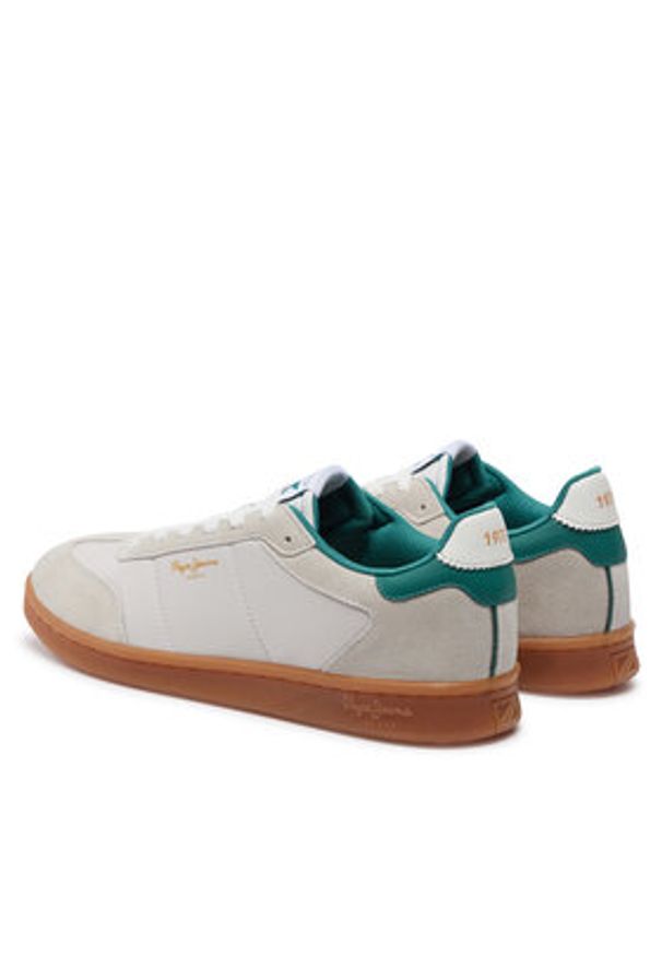 Pepe Jeans Sneakersy Player Combi M PMS00012 Beżowy. Kolor: beżowy. Materiał: materiał