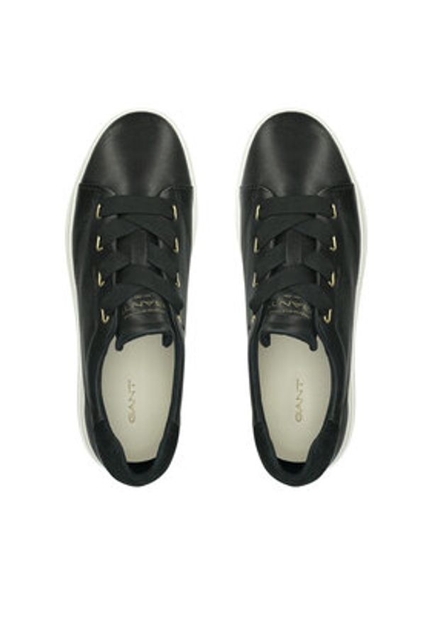 GANT - Gant Sneakersy 29531569 Czarny. Kolor: czarny. Materiał: skóra