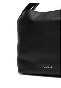 Liu Jo Torebka Ecs M Hobo AF5058 E0058 Czarny. Kolor: czarny. Materiał: skórzane #4
