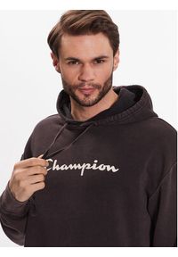 Champion Bluza 218600 Czarny Regular Fit. Kolor: czarny. Materiał: bawełna #4