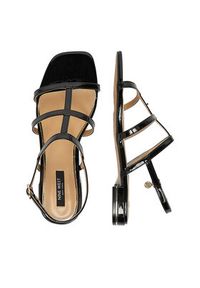 Nine West Sandały CEO-R26SS01558 Czarny. Kolor: czarny. Materiał: materiał #6