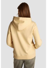 Tommy Jeans - TOMMY JEANS Żółta damska bluza z kapturem, Rozmiar M. Typ kołnierza: kaptur. Kolor: żółty #2