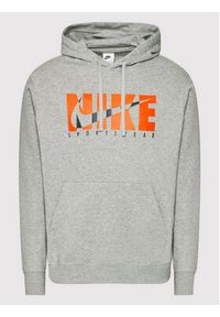Nike Dres Sportswear Graphic DD5242 Szary Regular Fit. Kolor: szary. Materiał: bawełna #3