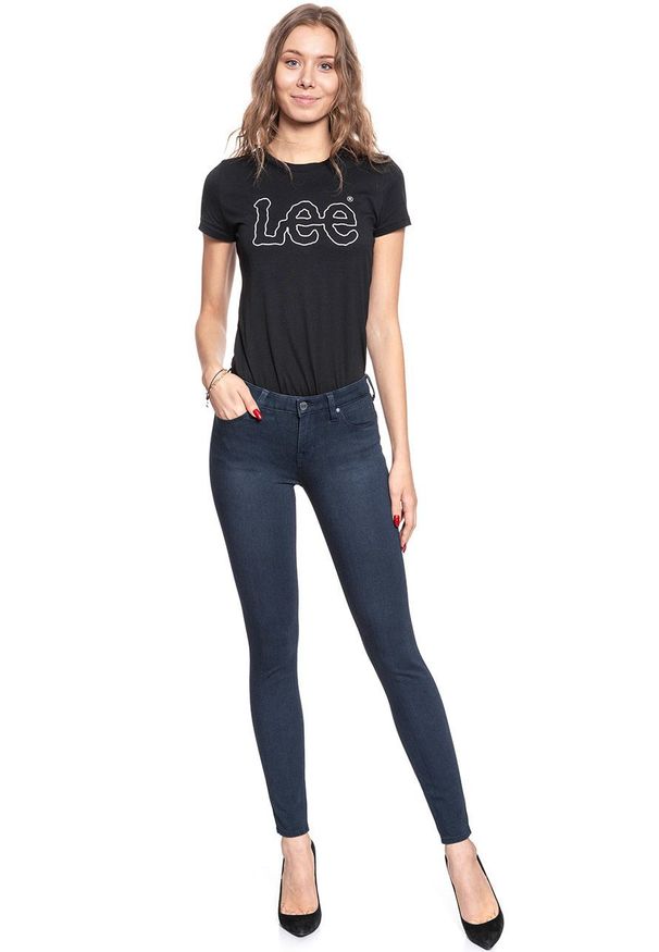 Lee - SPODNIE DAMSKIE LEE SCARLETT BLUE BLACK WAVE L506ELKZ 112111176
