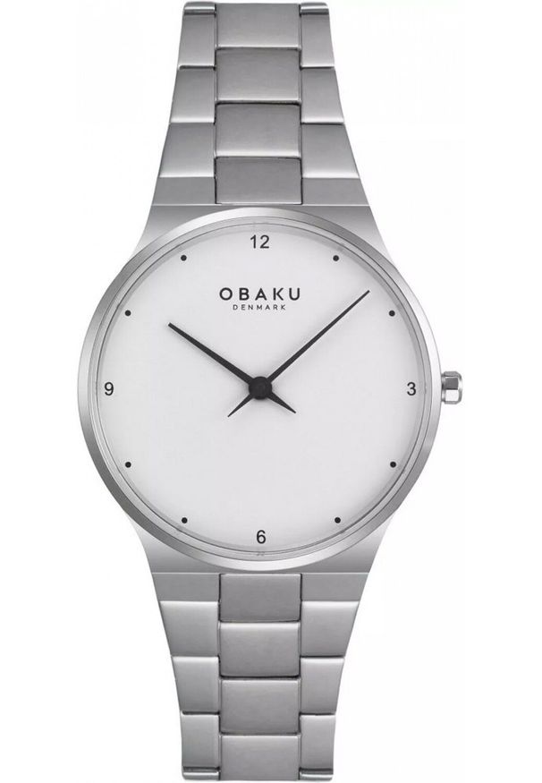 OBAKU - Zegarek damski Obaku Denmark V305LXCWSC srebrny. Kolor: srebrny