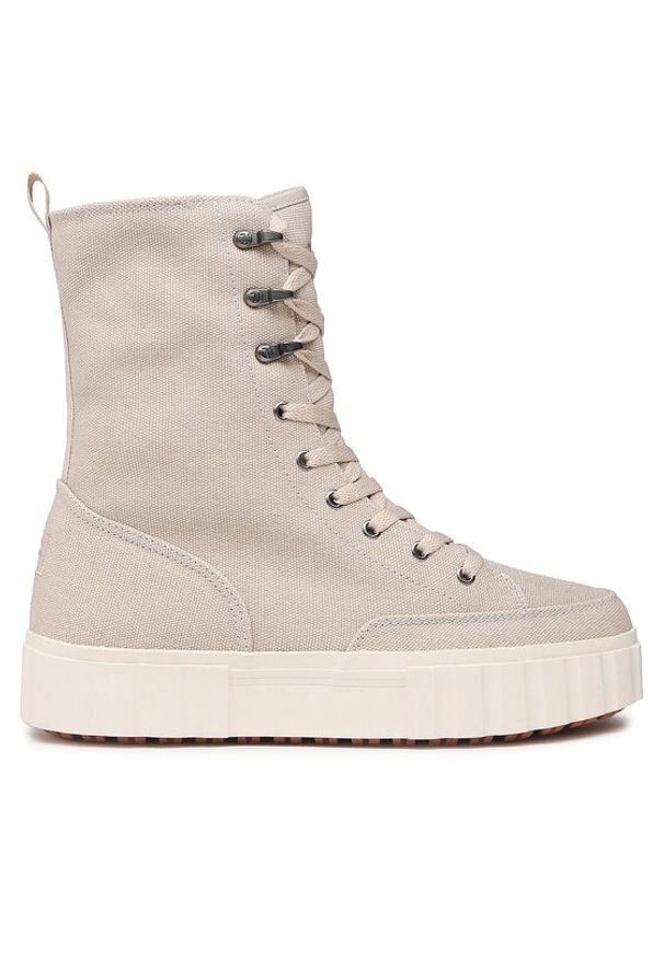 Fila Botki Sandblast High Wmn FFW0186.70003 Beżowy. Kolor: beżowy. Materiał: materiał