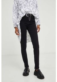 Answear Lab jeansy damskie kolor czarny. Kolor: czarny. Styl: wakacyjny #1