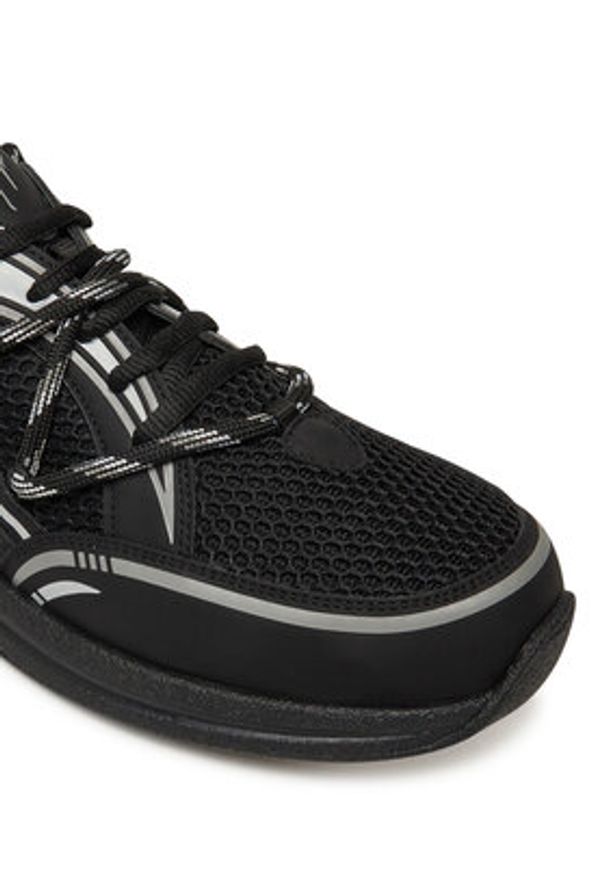 Giuseppe Zanotti - GIUSEPPE ZANOTTI Sneakersy RM50008 Czarny. Kolor: czarny. Materiał: materiał