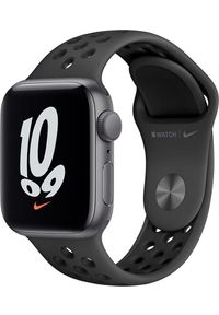 APPLE - Smartwatch Apple Watch SE Nike GPS 40mm Space Grey Alu Platinium Sport + Cellular Czarny (MKR53WB/A). Rodzaj zegarka: smartwatch. Kolor: czarny. Styl: sportowy #1