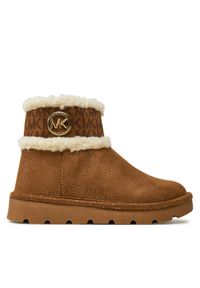 Śniegowce MICHAEL KORS KIDS. Kolor: brązowy