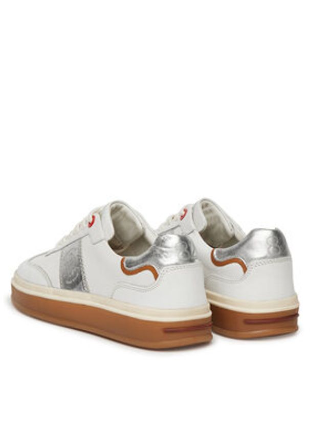 Beverly Hills Polo Club Sneakersy WI34-3410-17438-01 Biały. Kolor: biały. Materiał: skóra