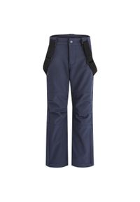 ZSPORT - Dziecięce Spodnie Softshell Loap Lovelo 128 - Odporne na Wodę. Kolor: fioletowy. Materiał: softshell