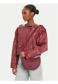 MICHAEL Michael Kors Torebka 32T5T8QU1B Bordowy. Kolor: czerwony. Materiał: skórzane #1