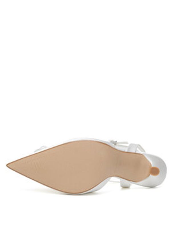 Jenny - JENNY Szpilki SS2841 Biały. Kolor: biały. Materiał: materiał. Obcas: na szpilce